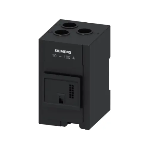 3RB2906-2JG1, 10-100A CURRENT TRANSFORMER FOR 3RB22/23/24 SIZE S2/S3-SIEMENS