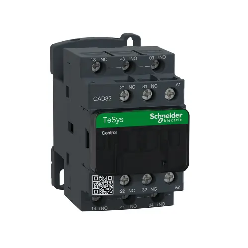 [SCHNEIDER] CAD32B7,10A 3NO+2NC 24V AC CONTACTOR-SCHNEIDER