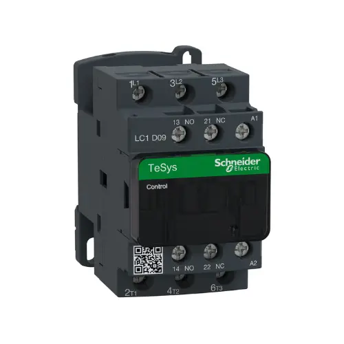 [SCHNEIDER] LC1D09M7,9A 1NO+1NC 3P 220V AC CONTACTOR-SCHNEIDER