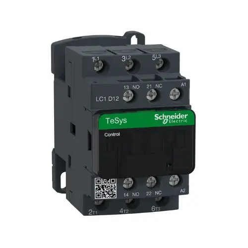 [SCHNEIDER] LC1D12M7,12A 1NO+1NC 3P 220V AC CONTACTOR-SCHNEIDER