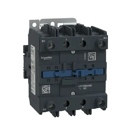 [SCHNEIDER] LC1D80008F7,125A 2NO+2NC 4P 110V AC CONTACTOR-SCHNEIDER