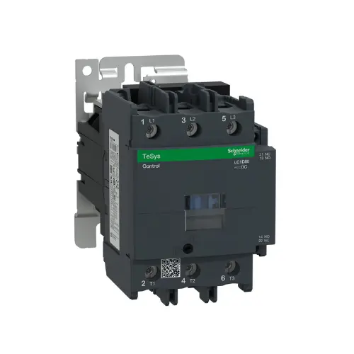 [SCHNEIDER] LC1D80M7,80A 1NO+1NC 3P 220V AC CONTACTOR-SCHNEIDER