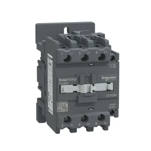 [SCHNEIDER] LC1E40N5,40A 1NO+1NC 3P 415V AC CONTACTOR-SCHNEIDER