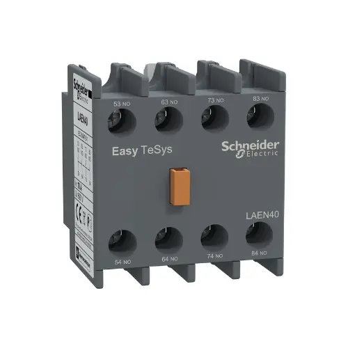 [SCHNEIDER] LAEN40,ADD ON BLOCK 4NO FOR LC1E SERIES-SCHNEIDER