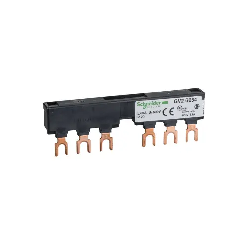 [SCHNEIDER] GV2G254,54MM BUSBAR WITH 2 TAPP-OFF POINTS-SCHNEIDER
