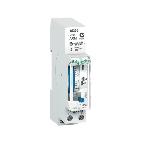 [SCHNEIDER] 15336,18MM 24H MEM 1C 16A ANALOG TIMER - SCHNEIDER