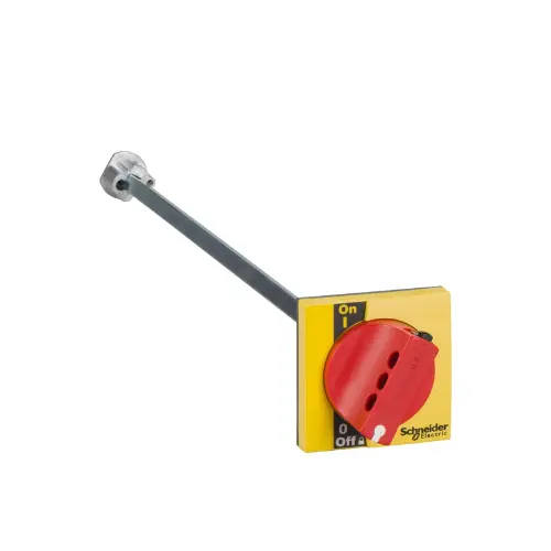 [SCHNEIDER] LV428942,EXTENDED FRONT ROT.HANDLE RED/YELLOW
