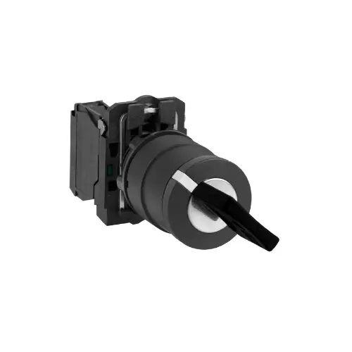 [SCHNEIDER] XB5AG61N,2 WAY KEY SELECTOR SWITCH SPRING RETURN RIGHT TO LEFT