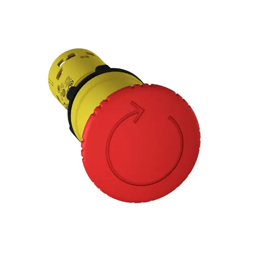 [SCHNEIDER] XB7NS8445,RED EMERGENCY STOP TRIGGER TURN TO RELEASE-SCHNEIDER