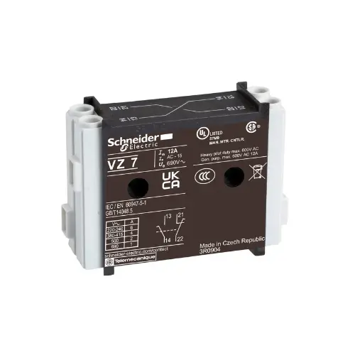 [SCHNEIDER] VZ7,AUX CONTACT BLOCK MODULE 1NO+1NC-SCHNEIDER