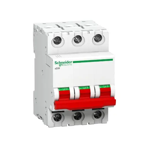 [SCHNEIDER] A9S3P040,40A 3P MCB ISOLATOR-SCHNEIDER