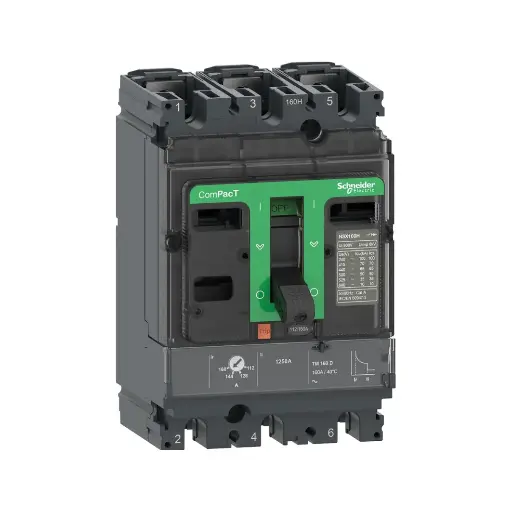 [SCHNEIDER] C16B3TM125,125A 3P 25KA NSX160B MCCB-SCHNEIDER