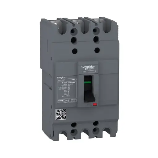 [SCHNEIDER] EZC100F3080,80A 3P 10 KA MCCB-SCHNEIDER