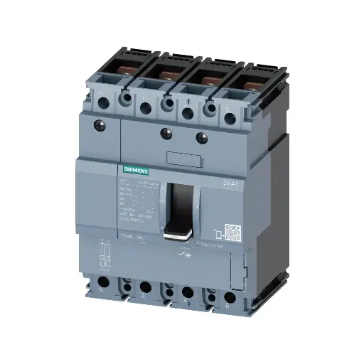 [SIEMENS] 3VA1180-4GD42-0AA0,80A 4P 36KA FIXED MCCB-SIEMENS