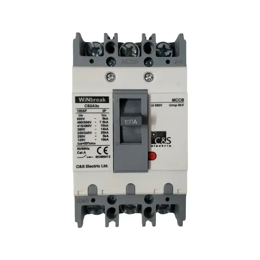 [C&S] CS2A3-100,100A 3P 10KA MCCB-C&S