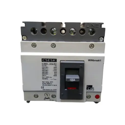 [C&S] CSESK125FMU3P100A,100A 3P 10KA FIXED MCCB-C&S