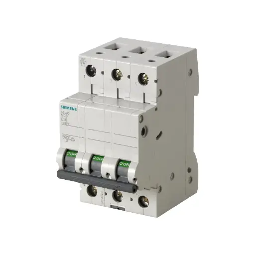 [SIEMENS] 5SL4306-7RC,6A TP 10KA C CURVE MCB-SIEMENS