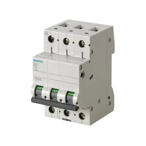 [SIEMENS] 5SL4363-7RC,63A TP 10KA C CURVE MCB-SIEMENS