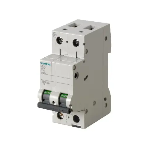 [SIEMENS] 5SL6202-7RC,2A DP 7.5KA C CURVE MCB-SIEMENS
