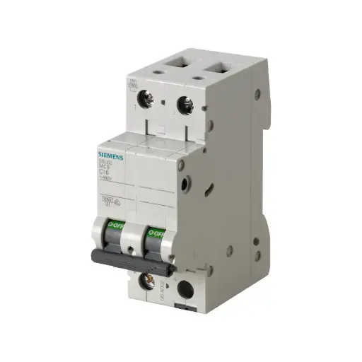 [SIEMENS] 5SL6206-7RC,6A DP 7.5KA C CURVE MCB-SIEMENS