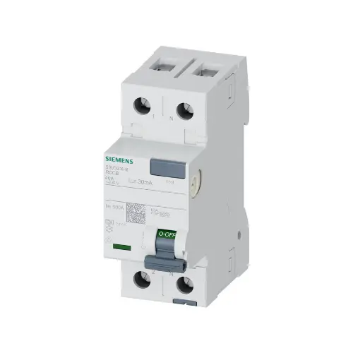 [SIEMENS] 5SV3314-6,40A 2-POLE 30MA TYPE AC RCCB-SIEMENS