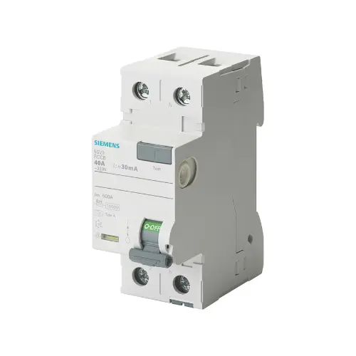 [SIEMENS] 5SV3314-6RC,40A 2P 30MA TYPE A RCCB-SIEMENS