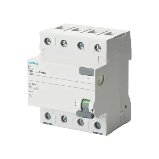 [SIEMENS] 5SV4342-0RC,25A 4P 30MA TYPE AC RCCB-SIEMENS