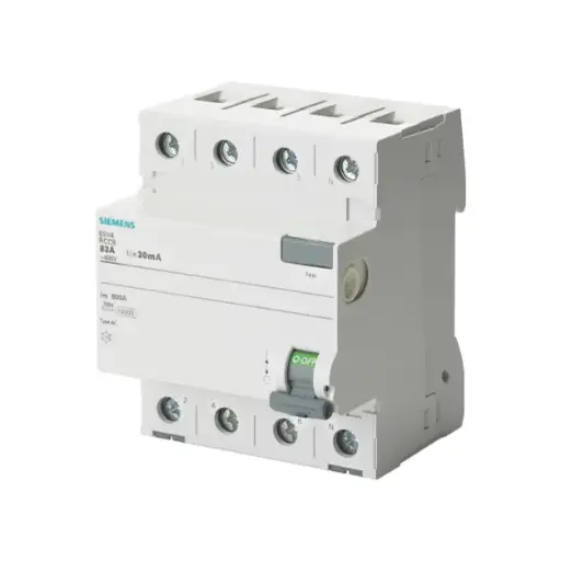 [SIEMENS] 5SV4446-0RC,63A 4P 100MA TYPE AC RCCB-SIEMENS