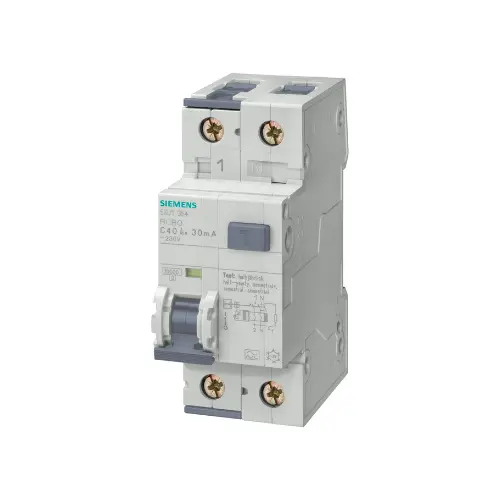 [SIEMENS] 5SU1354-1RC06,6A SP 30MA C CURVE TYPE AC RCBO-SIEMENS