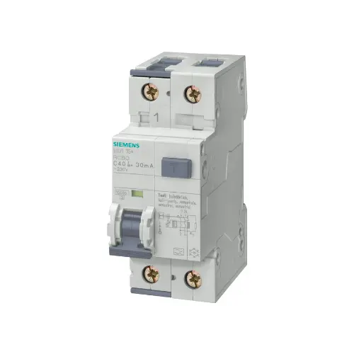 [SIEMENS] 5SU1354-7KK06,6A 1P+N 30MA RCBO-SIEMENS
