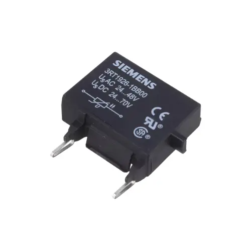 [SIEMENS] 3RT1926-1BB00,24-48V AC,24-70V DC SURGE SUPPRESSOR VARISTOR FOR 3RT1 S0 CONTACTOR-SIEMENS-(3RT2926-1BB00)