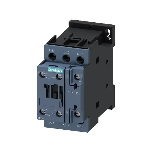 [SIEMENS] 3RT2028-1AC20-0JA0,40A 1NO+1NC 24V AC 3P S0 CONTACTOR-SIEMENS