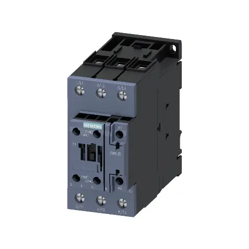 [SIEMENS] 3RT2037-1KB40,65A 1NO+1NC 24V DC 3P S2 CONTACTOR WITH INTEGRATED VARISTOR-SIEMENS