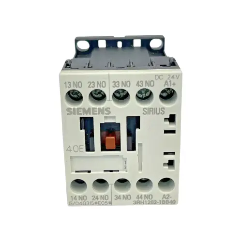 [SIEMENS] 3RH1262-1BB40,6NO+2NC 24V DC S00 CONTACTOR-SIEMENS