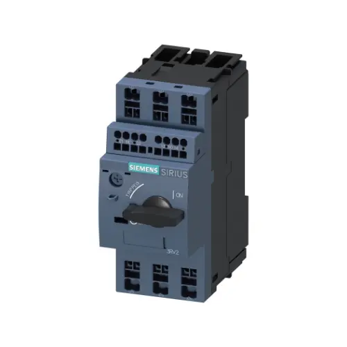 [SIEMENS] 3RV2011-1GA25,4.5-6.3A SIZE 00 SPRING TERMINAL WITH TRANSVERSE AUX SWITCH MPCB-SIEMENS