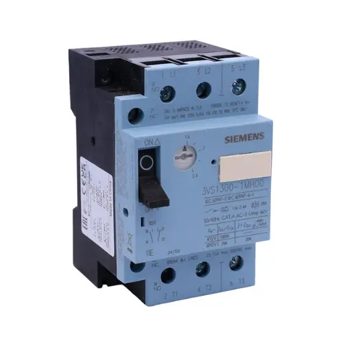 [SIEMENS] 3VS1300-1MH00,1.6-2.4A INBUILT 1NO+1NC MPCB -SIEMENS