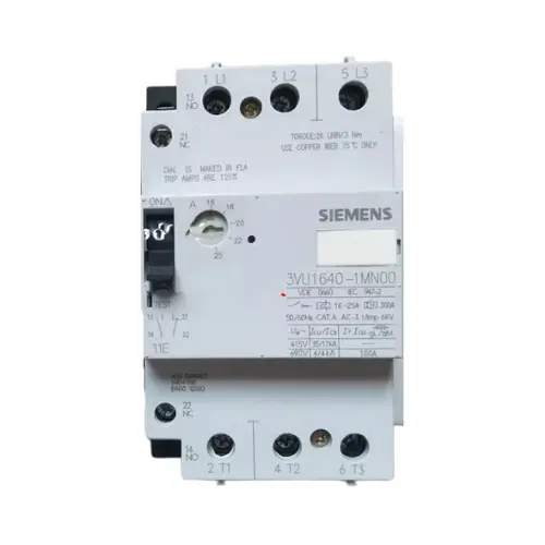 [SIEMENS] 3VU1640-1MN00,16-25A INBUILT 1NO+1NC MPCB-SIEMENS