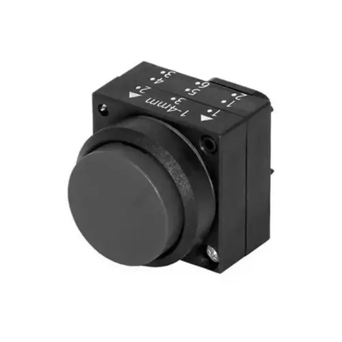 [SIEMENS] 3SB5000-0LB01,PUSH BUTTON RAISED BLACK COLOR-SIEMENS