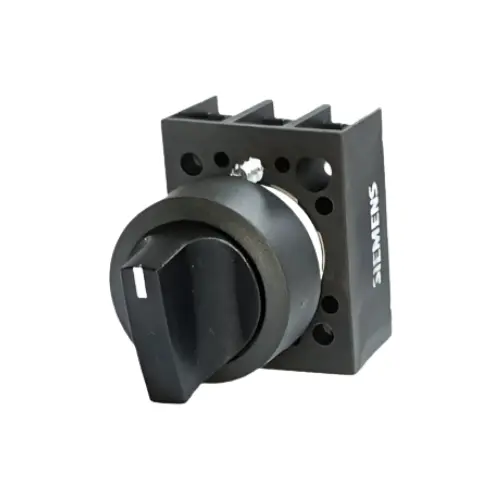 [SIEMENS] 3SB5000-2EB01,3 POSITION MOMENTARY SELECTOR SWITCH BLACK COLOR-SIEMENS