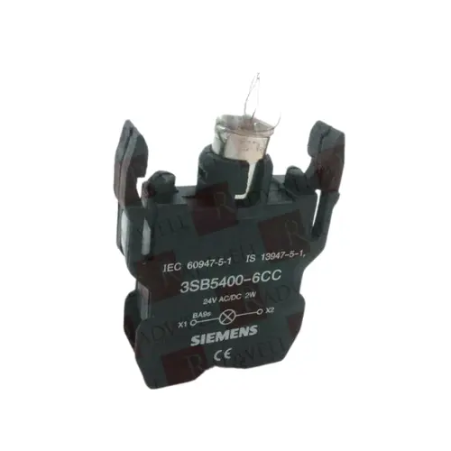 [SIEMENS] 3SB5400-6CC,ILLUMINATION MODULE FOR 24V AC/DC LAMP RED COLOR-SIEMENS