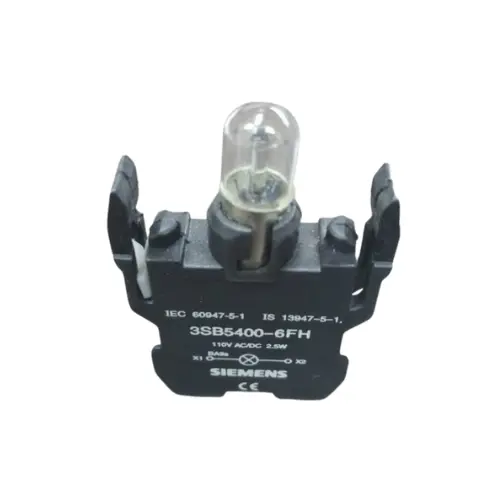 [SIEMENS] 3SB5400-6FH,110V AC/DC 130V LAMP HOLDER WITH LAMP-SIEMENS