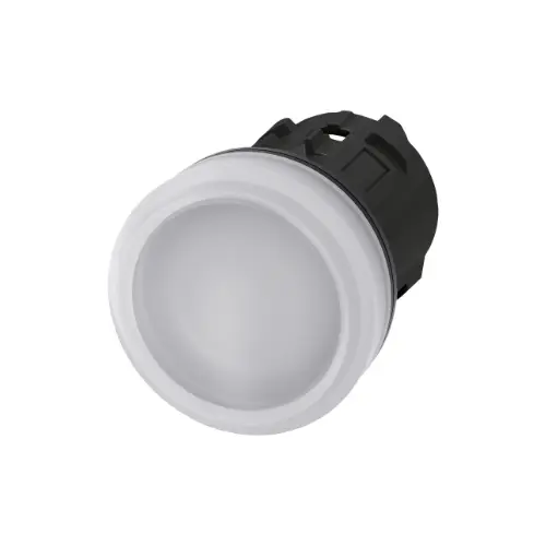 [SIEMENS] 3SU1001-6AA60-0AA0,INDICATOR LIGHT WHITE COLOR-SIEMENS