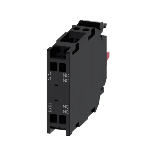 [SIEMENS] 3SU1400-1AA10-3EA0,CONTACT MODULE WITH 2 CONTACT ELEMENT,2NC SPRING TERMINAL-SIEMENS