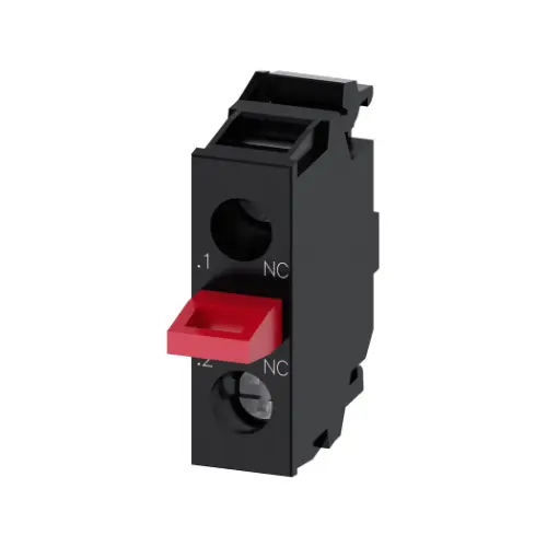 [SIEMENS] 3SU1400-2AA10-1CA0,CONTACT MODULE WITH 1 CONTACT ELEMENT,1NC SCREW TERMINAL-SIEMENS