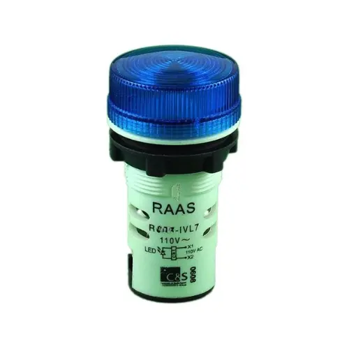 [C&S] RCN7-IVL76-110,LED 110V AC/DC BLUE-C&S