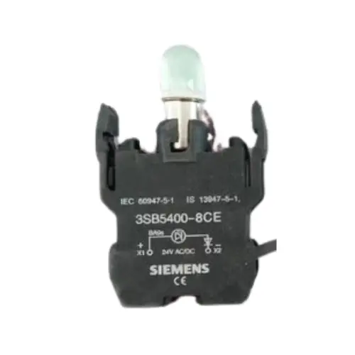 [SIEMENS] 3SB5400-8CE,24V AC/DC WITH BA9S LED LAMP HOLDER GREEN COLOR-SIEMENS