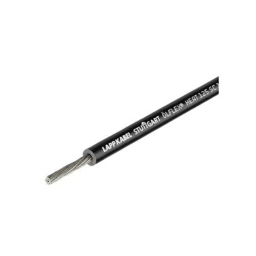 [LAPP KABLE] 1238001-999,OLFLEX HEAT 125 SC 1x6 BK