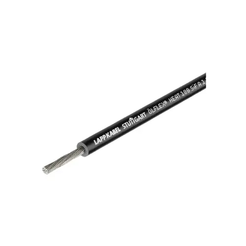 [LAPP KABLE] 1249526,OLFLEX HEAT 180 SiF A 1x2.5 BLACK