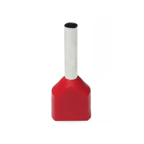 [JIGO] JG-TE7508, 0.75SQMM NYLON TWIN TUBULER LUGS INSULATED TERMINALS-JIGO