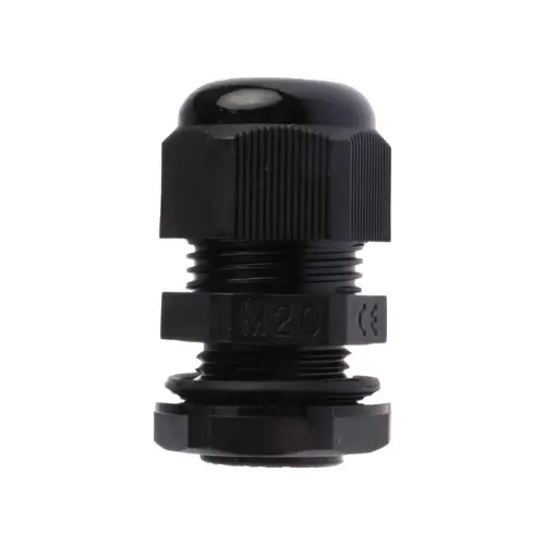[JIGO] JG-M20 BK,M THREAD NYLON CABLE GLAND BLACK COLOUR M20-JIGO
